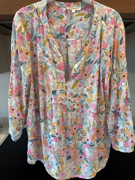 Christian Siriano Tops - Christian Siriano Colorful Summer Top